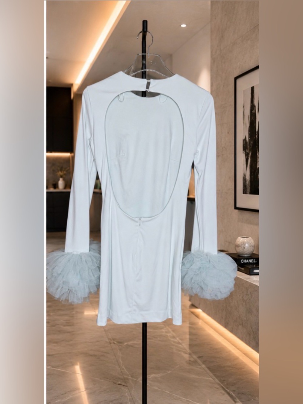 VIRAL NEW ZARA 2025 COLLECTION TULLE CUFF MINI DRESS SIZE M
🚨NO DISCOUNT - Picture 4 of 14
